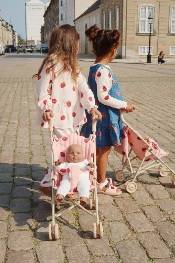 Konges Sløjd Overdele | Coco ladybug bluse - ladybug bow