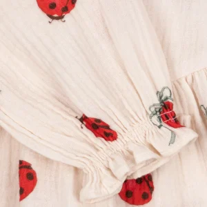 Konges Sløjd Overdele | Coco ladybug bluse - ladybug bow