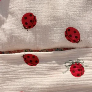 Konges Sløjd Overdele | Coco ladybug bluse - ladybug bow