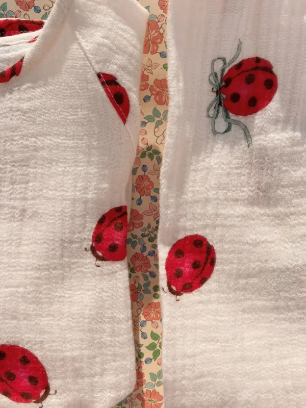 Konges Sløjd Overdele | Coco ladybug bluse - ladybug bow