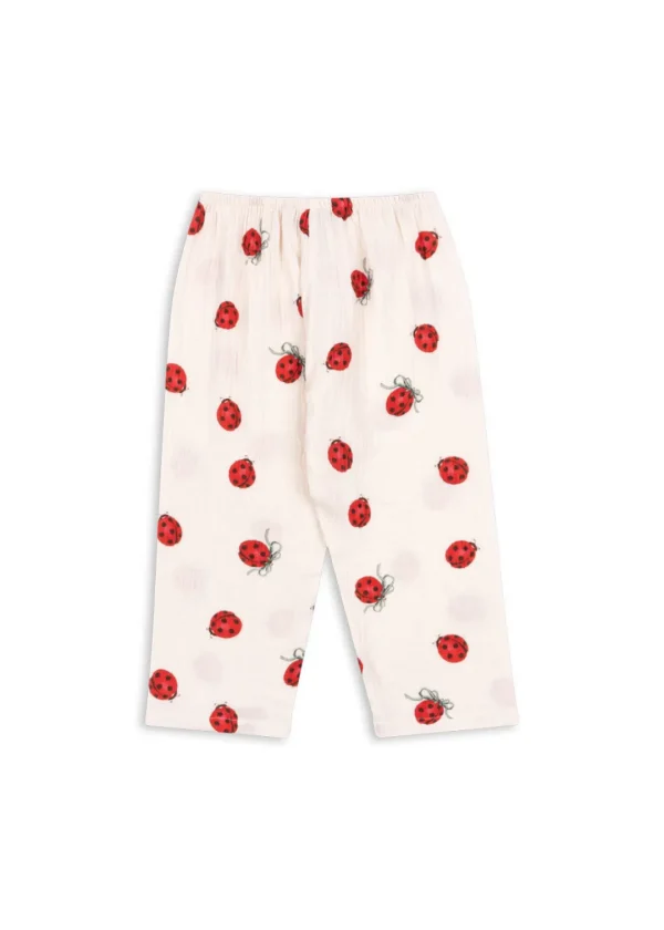 Konges Sløjd Underdele | Coco ladybug bukser - ladybug bow