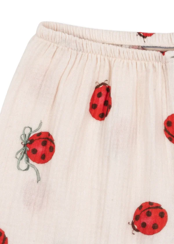 Konges Sløjd Underdele | Coco ladybug bukser - ladybug bow