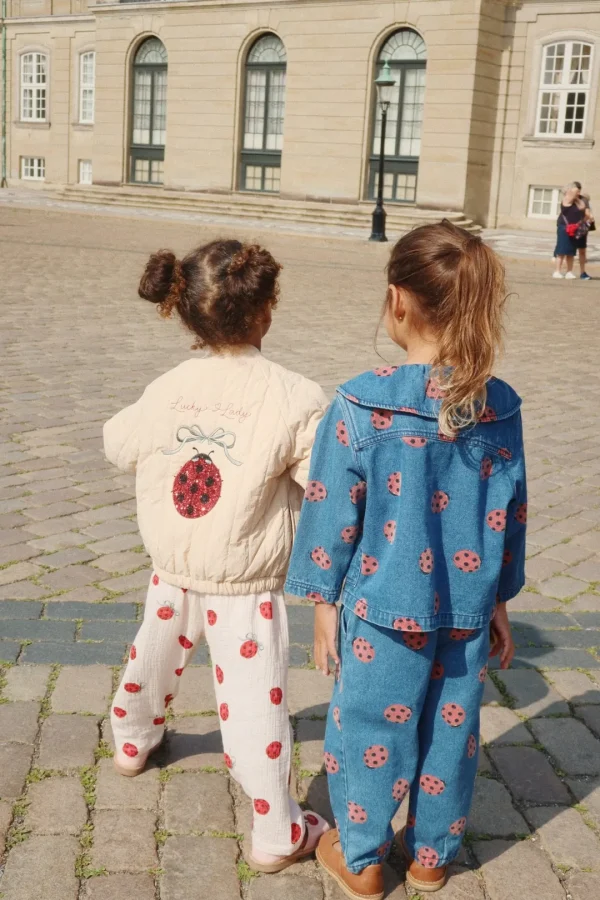 Konges Sløjd Underdele | Coco ladybug bukser - ladybug bow