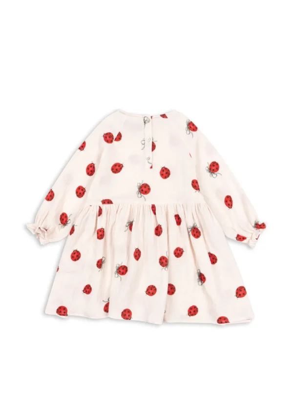 Konges Sløjd Kjoler | Coco ladybug kjole - ladybug bow