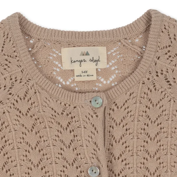 Konges Sløjd Overdele | cypres cardigan - LIGHT ROSE