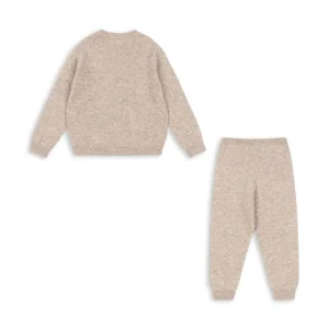 Konges Sløjd Overdele | Underdele | dio cashmere sæt - CAMEL MELANGE