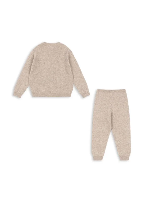 Konges Sløjd Overdele | Underdele | dio cashmere sæt - CAMEL MELANGE