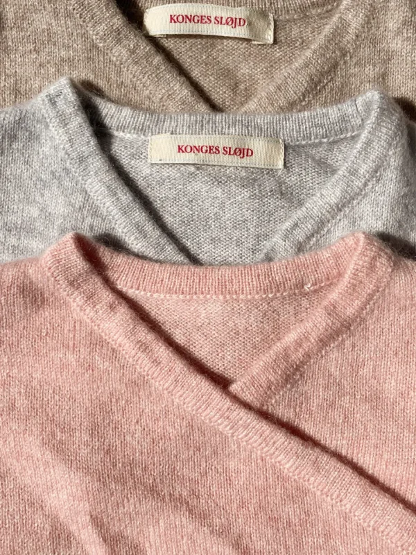 Konges Sløjd Overdele | Underdele | dio cashmere sæt - LIGHT GREY MELANGE