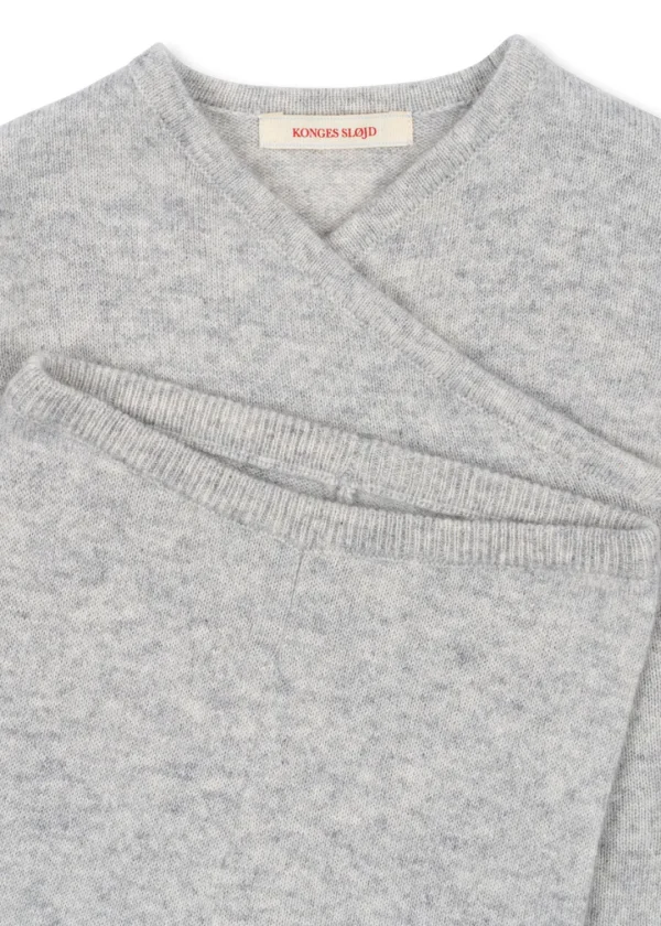 Konges Sløjd Overdele | Underdele | dio cashmere sæt - LIGHT GREY MELANGE