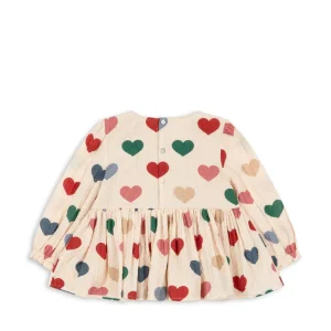 Konges Sløjd Overdele | elin bluse - BON COEUR COLORE FRAPPE
