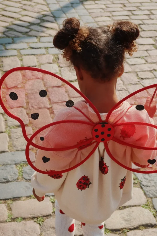 Konges Sløjd Kreativ & Spil | Fairy ladybug kostume - ladybug glitter