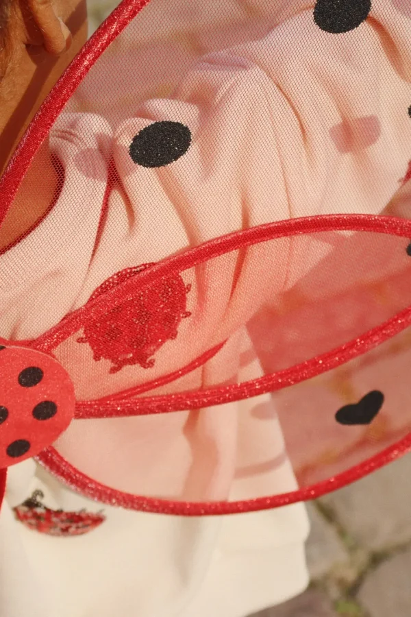 Konges Sløjd Kreativ & Spil | Fairy ladybug kostume - ladybug glitter