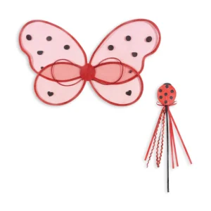 Konges Sløjd Kreativ & Spil | Fairy ladybug kostume - ladybug glitter