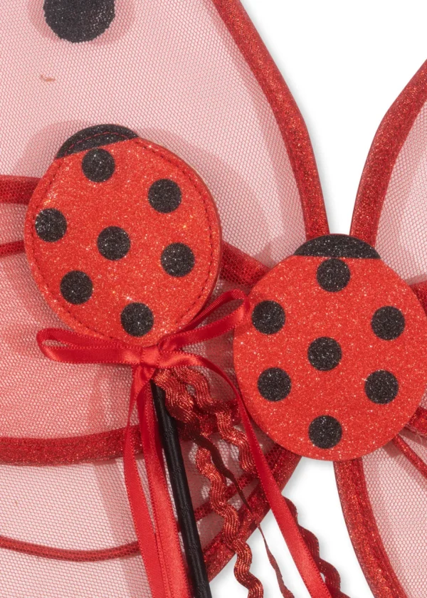 Konges Sløjd Kreativ & Spil | Fairy ladybug kostume - ladybug glitter