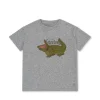 Konges Sløjd Overdele | famo tee - GREY MELANGE