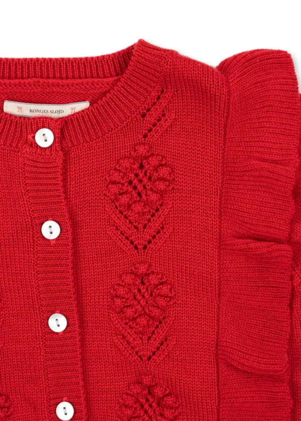 Konges Sløjd Overdele | FIOL CARDIGAN - BARBADOS CHERRY