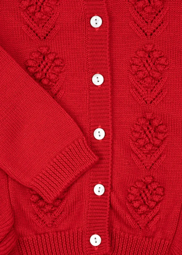 Konges Sløjd Overdele | FIOL CARDIGAN - BARBADOS CHERRY