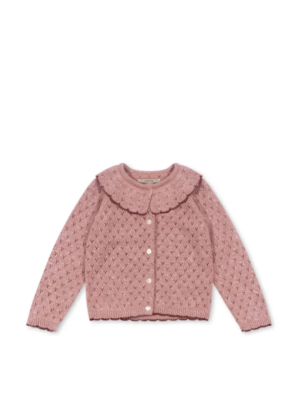 Konges Sløjd Overdele | Holiday cardigan - mellow rose