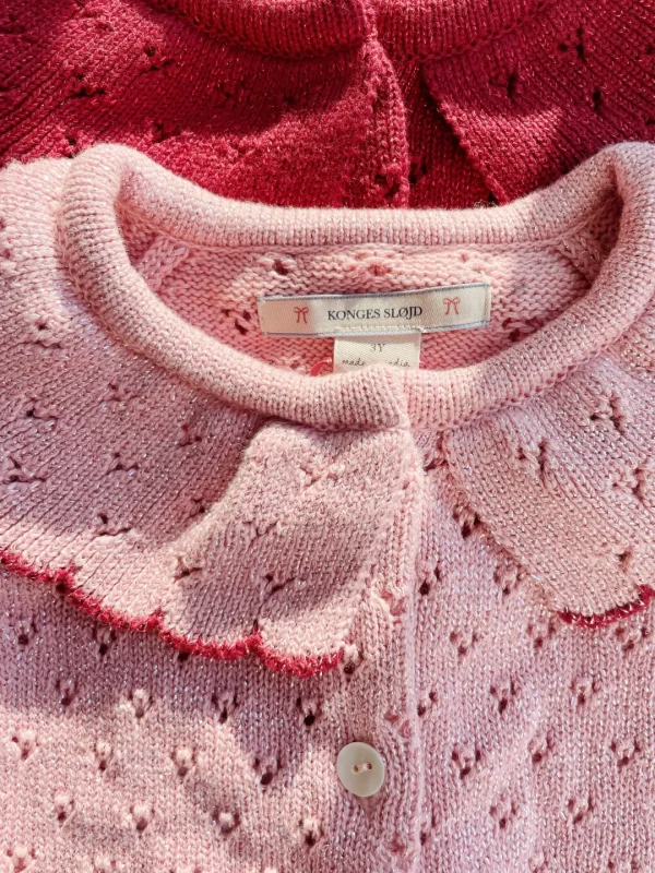 Konges Sløjd Overdele | Holiday cardigan - mellow rose