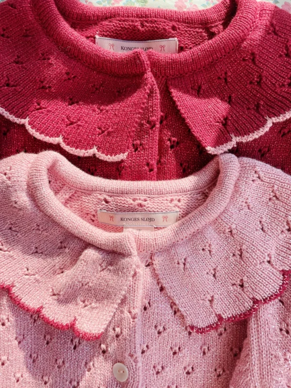 Konges Sløjd Overdele | Holiday cardigan - mellow rose