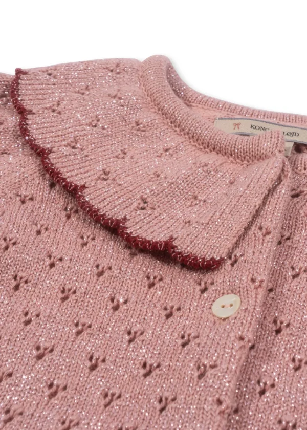 Konges Sløjd Overdele | Holiday cardigan - mellow rose