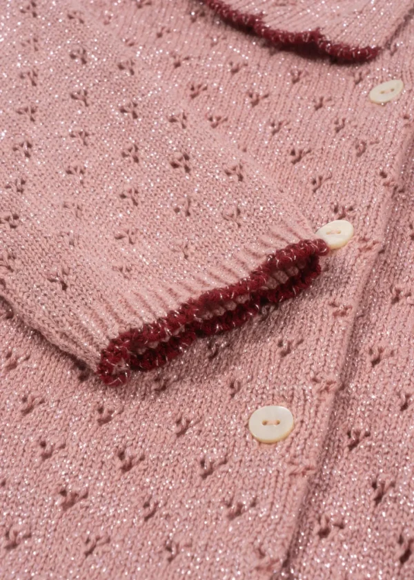 Konges Sløjd Overdele | Holiday cardigan - mellow rose