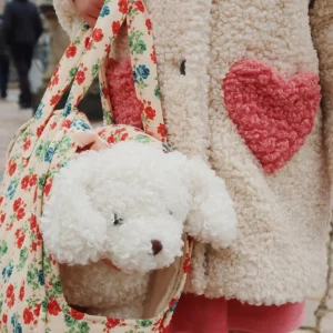 Konges Sløjd Bamser | Hundehvalpen Yvette - off white