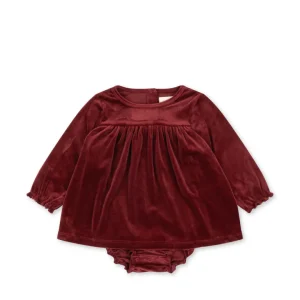 Konges Sløjd Overdele | Jingle twinkle romper - red dahlia