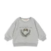 Konges Sløjd Overdele | lou sweatshirt - grey melange