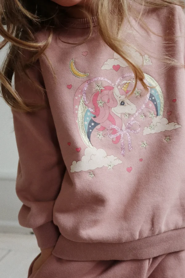 Konges Sløjd Overdele | LOU SWEATSHIRT - MAHOGANY ROSE