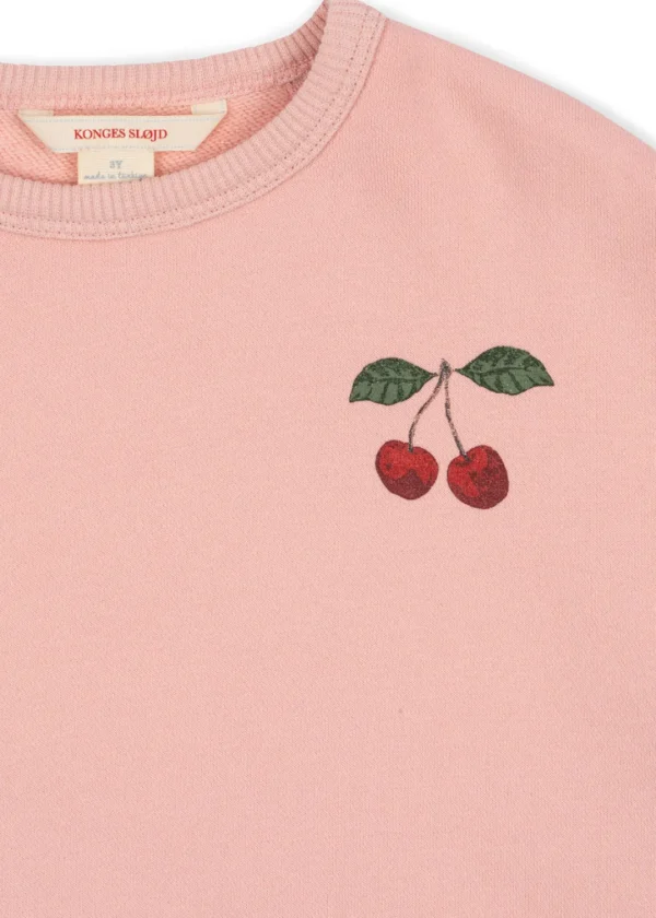 Konges Sløjd Overdele | lou sweatshirt - MELLOW ROSE CHERRY