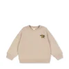 Konges Sløjd Overdele | lou sweatshirt - OXFORD TAN LEMON