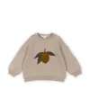 Konges Sløjd Overdele | lou sweatshirt - oxford tan