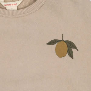 Konges Sløjd Overdele | lou sweatshirt - OXFORD TAN LEMON