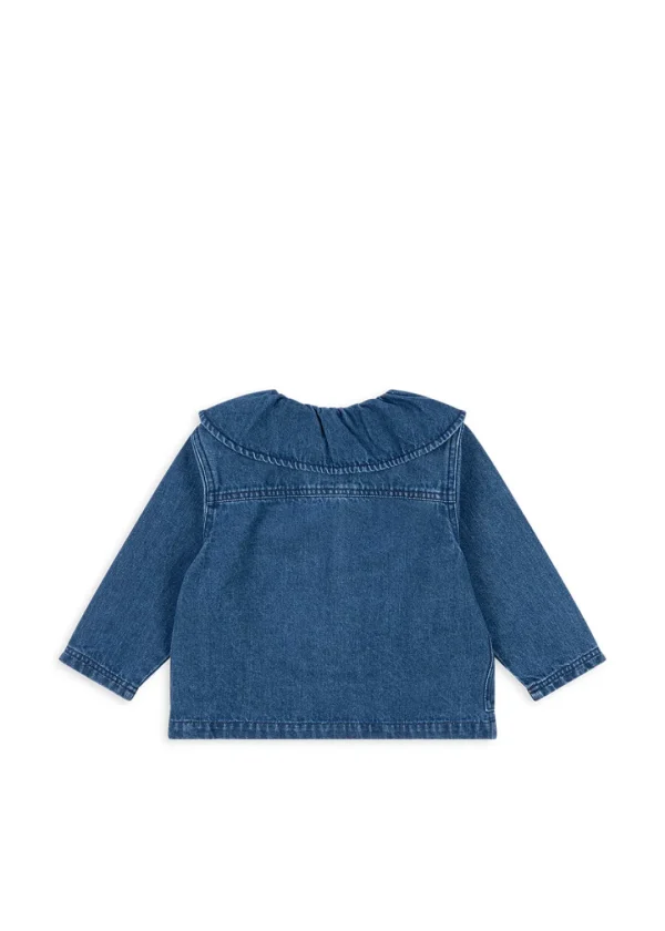 Konges Sløjd Overdele | magot skjorte - DENIM BLUE CHERRY