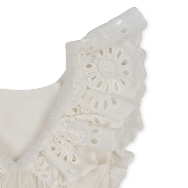 Konges Sløjd Overdele | posey romper - OPTIC WHITE