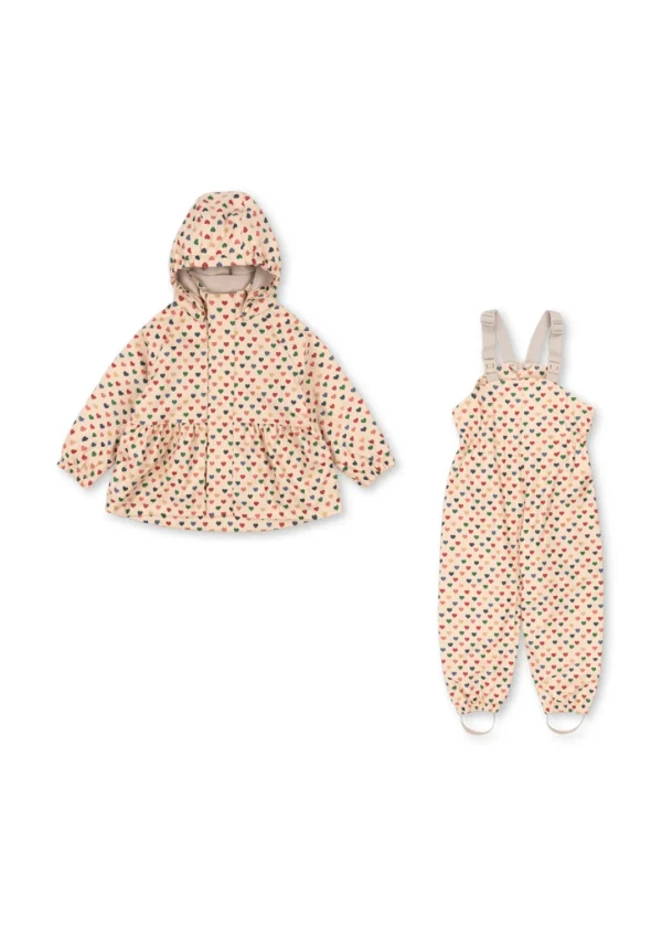 Konges Sløjd Overtøj | rainy palme regnsæt - COEUR COLORÈ FRAPPE