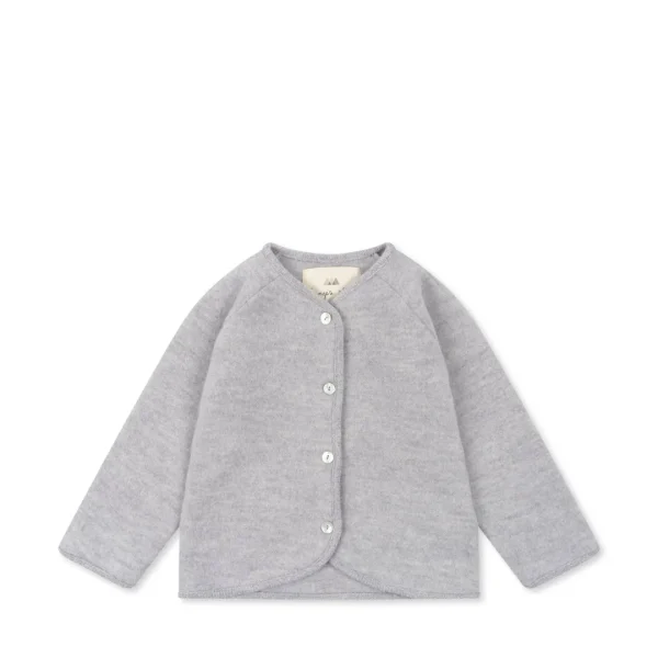 Konges Sløjd Overtøj | saga cardigan - GREY MELANGE