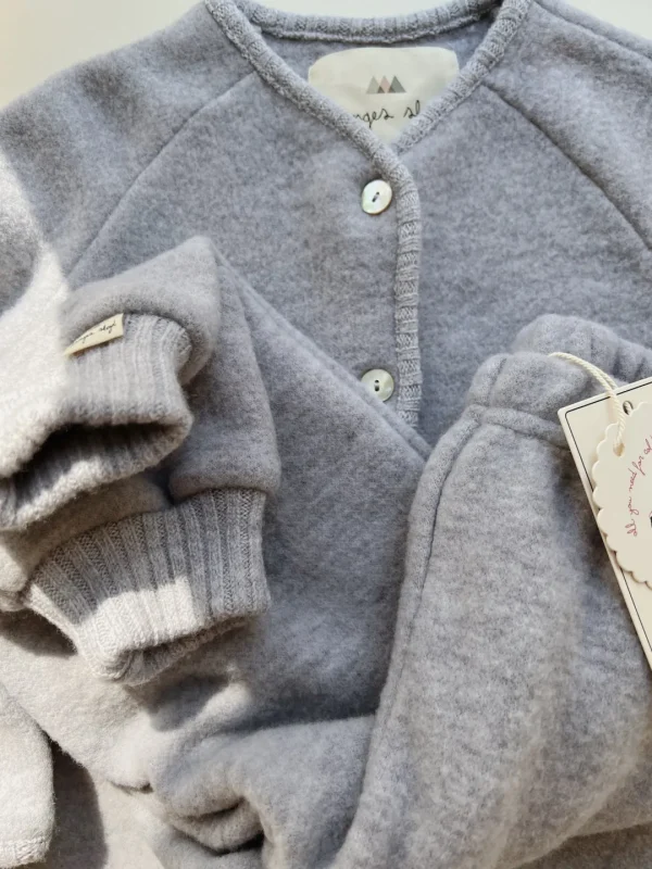 Konges Sløjd Overtøj | saga cardigan - GREY MELANGE