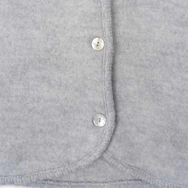 Konges Sløjd Overtøj | saga cardigan - GREY MELANGE