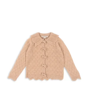 Konges Sløjd Overdele | Smilla cardigan - light rose