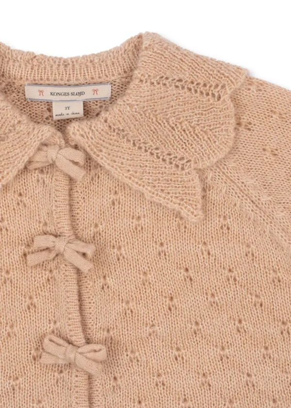 Konges Sløjd Overdele | Smilla cardigan - light rose