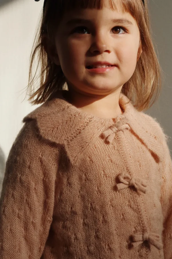 Konges Sløjd Overdele | Smilla cardigan - light rose