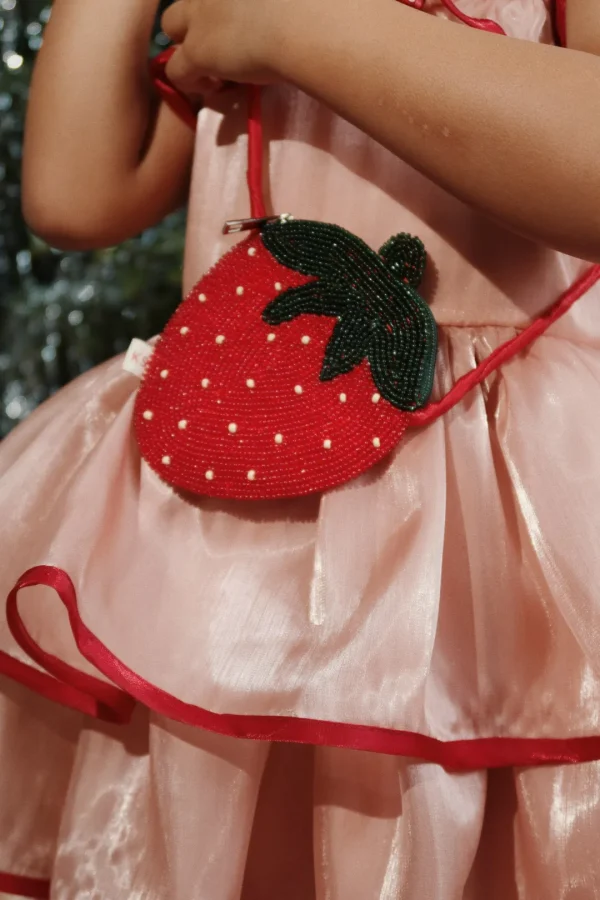 Konges Sløjd Tasker | Accessories | Strawberry taske - rio red